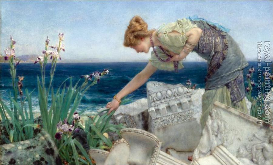Sir Lawrence Alma-Tadema : Among the Ruins